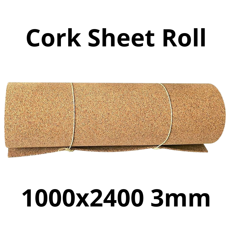 Arkusz Korkowy w Rolce - 1000x2400mm - 3mm - Dekor i DIY - Pakiet 1 szt