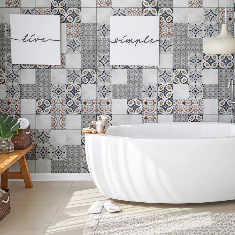 Dekoracyjne Panele Ścienne - Patchwork - 3,25m2 - 9 Paneli