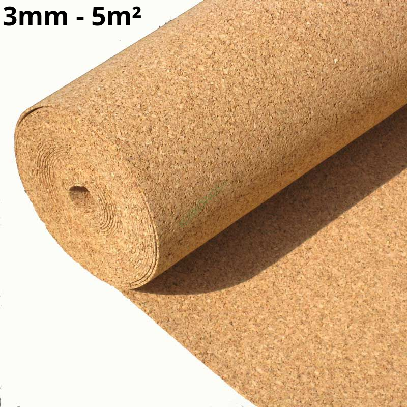 Podkład Rolka Korkowa 3mm 5m2