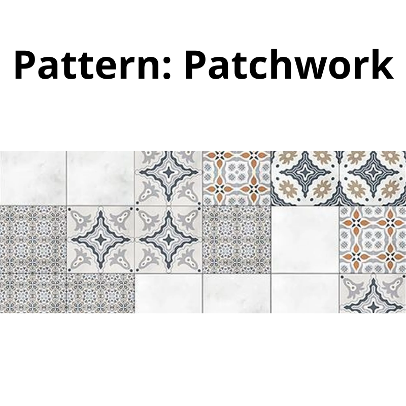 Dekoracyjne Panele Ścienne - Patchwork - 3,25m2 - 9 Paneli