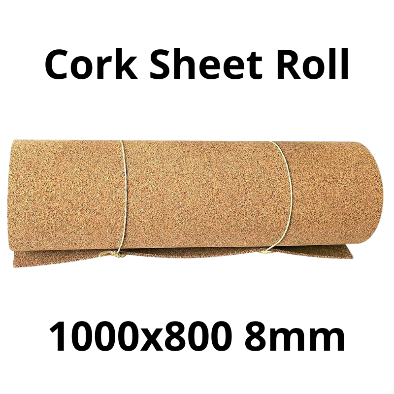 Arkusz Korkowy w Rolce - 1000x800mm - 8mm - Dekor i DIY - Pakiet 1 szt