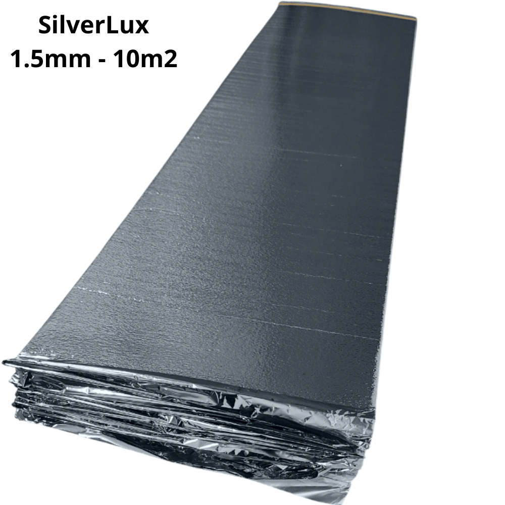 SilverLux 1,5mm Podkład LVT z Srebrną Membraną - Super Wysoka Gęstość Najlepsza Jakość