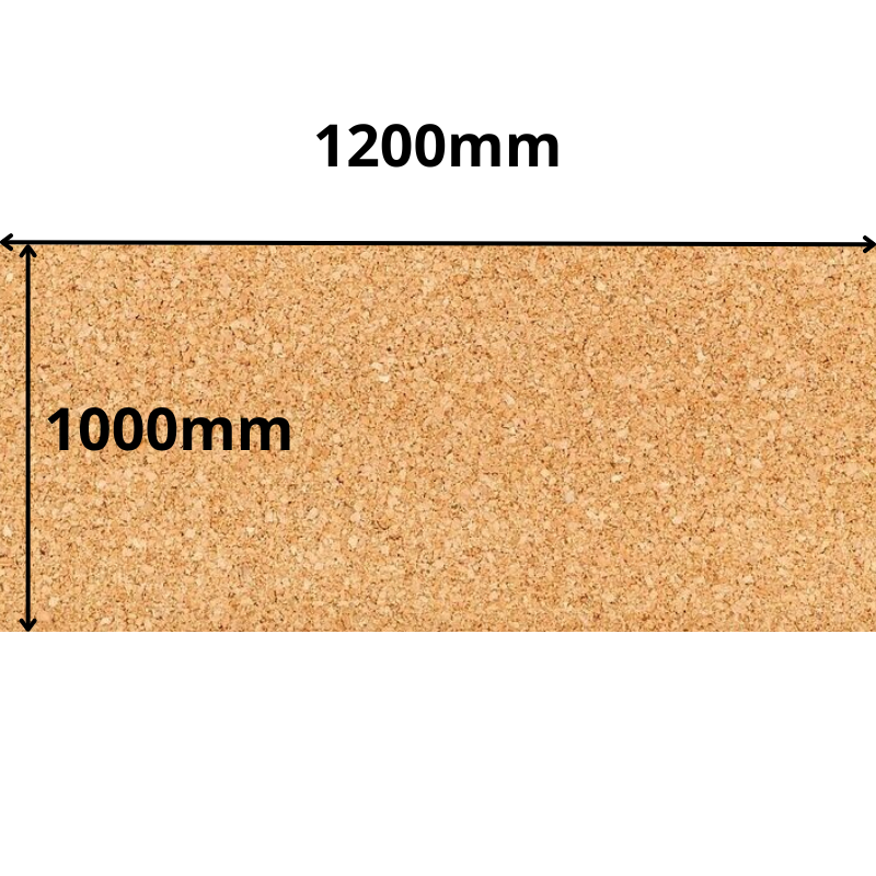 Arkusz Korkowy w Rolce - 1000x1200mm - 3mm - Dekor i DIY - Pakiet 1 szt
