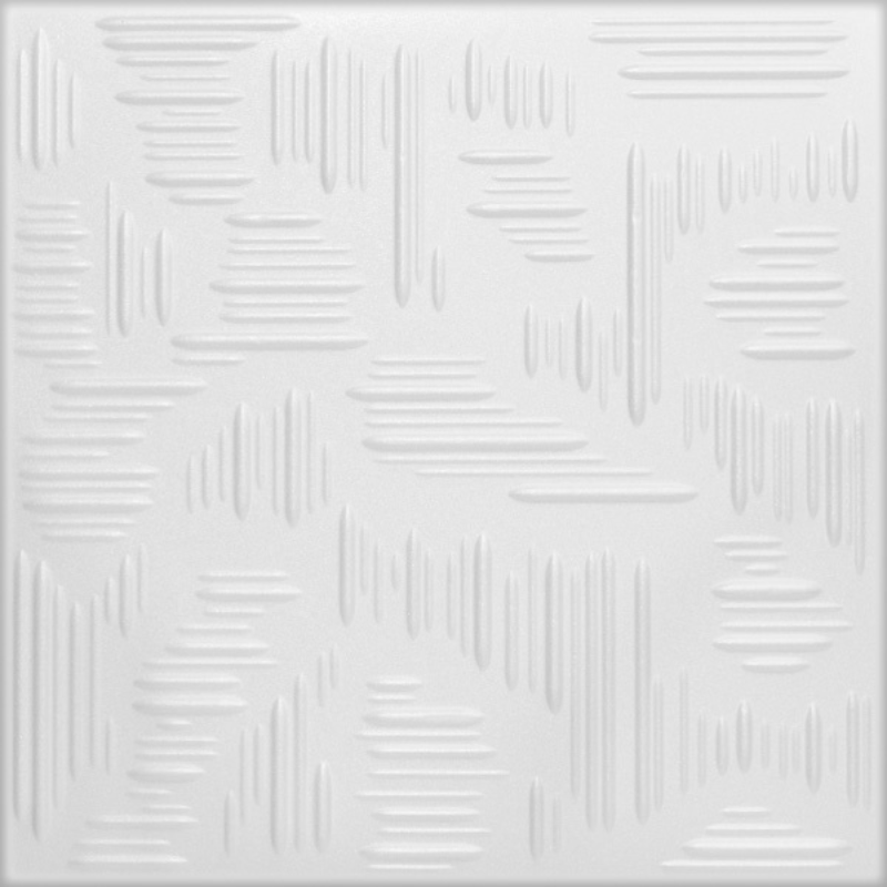 White 0: Dekoracyjne Panele Sufitowe i Ścienne - 2m2 - 8 Paneli