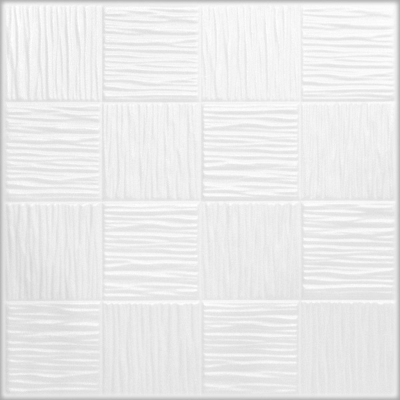 White 11: Dekoracyjne Panele Sufitowe i Ścienne - 2m2 - 8 Paneli