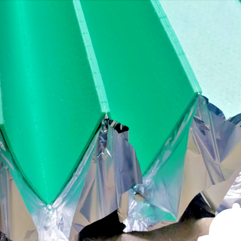 Podkład XPS 3mm z Membraną Aluminiową - Izolacja Termiczna do Paneli i Parkietu - 12-48m2