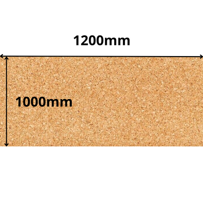 Arkusz Korkowy w Rolce - 1000x1200mm - 2mm - Dekor i DIY - Pakiet 1 szt