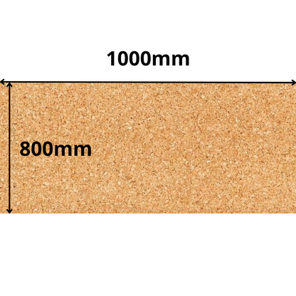 Arkusz Korkowy w Rolce - 1000x800mm - 3mm - Dekor i DIY - Pakiet 2 szt