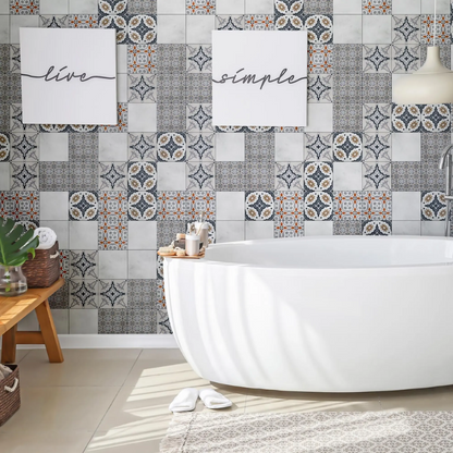 Dekoracyjne Panele Ścienne - Patchwork - 3,25m2 - 9 Paneli