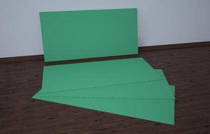 Underlay XPS provides thermal insulation for laminate and wood flooring, enhancing comfort and energy efficiency.