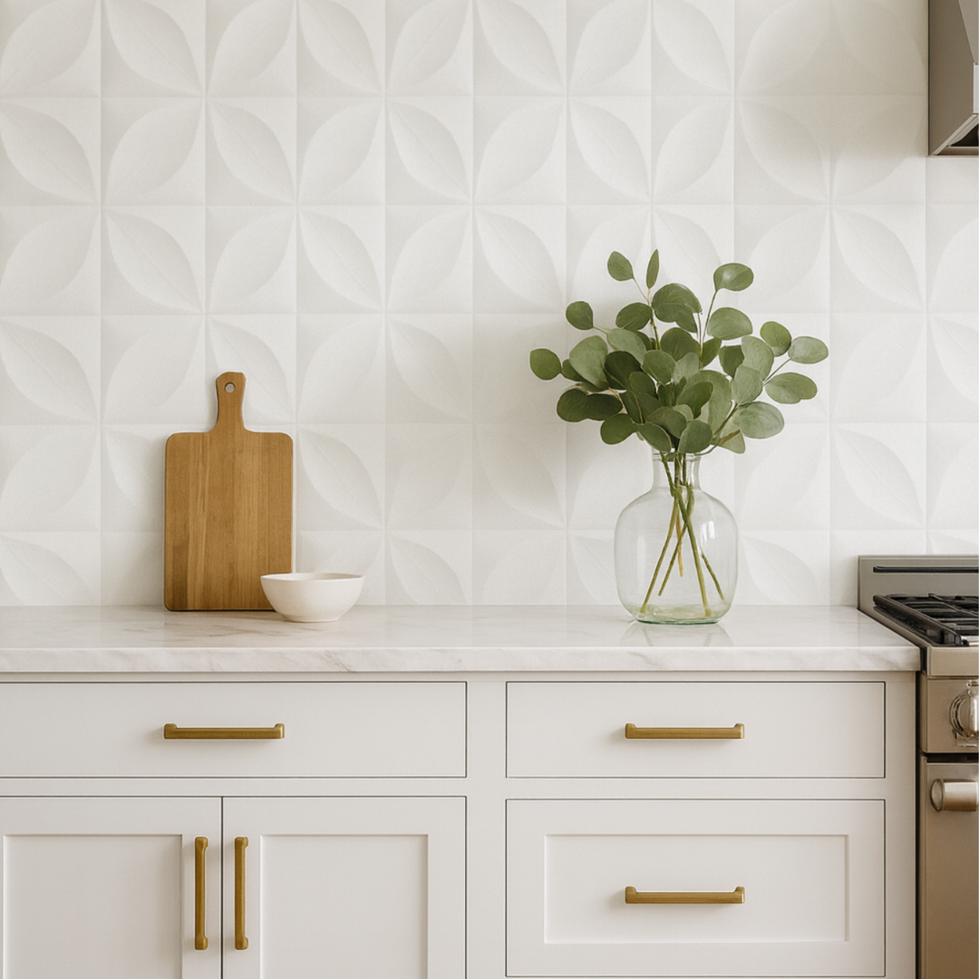 White 6: Decorative Ceiling & Wall Panels - 2m2 (21.52 sqft) - 8 Panels